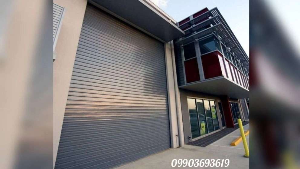 Electric shutter doors